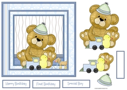 Baby bear first birthday