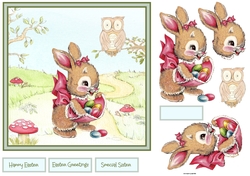 Rabbit Easter egg trail