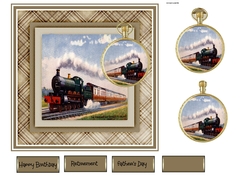 Vintage steam train