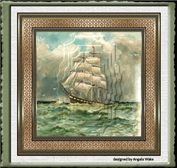 Stormy sea