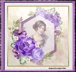Purple wild rose
