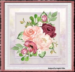 Burgandy rose