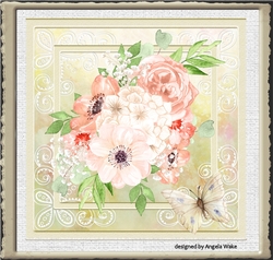 Peach rose