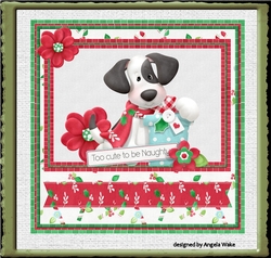 Christmas puppy