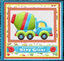 Cement mixer truck