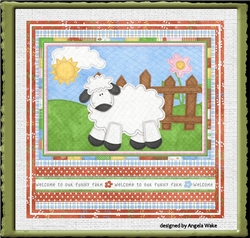 Lamb on the farm