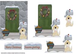 Otto's House at Christmas