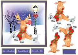 Whoops Rudolf slipped