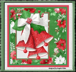 Red Christmas bells