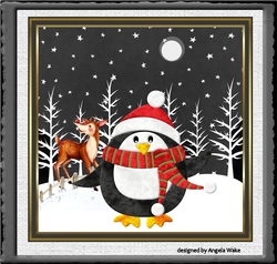 Penguin and rudolf