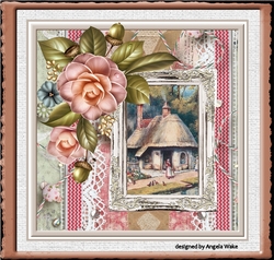 The lodge and camelia