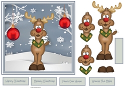 Rudolf the red nosed reindeer