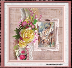 English rose and Clovely
