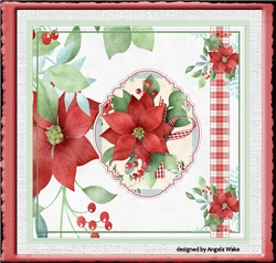 The red poinsettia