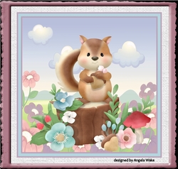 Squirrel greetings