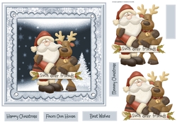 Santa and Rudolf