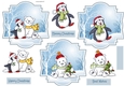 Winter animal toppers