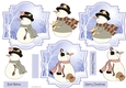 Snowman collection 2 toppers