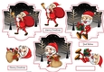 Santa Clause toppers collections