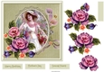 Lady in the garden 7x7