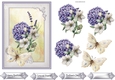 Blue Hydrangea 5x7