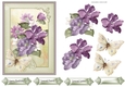 Purple flowers 5x7