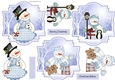 Snowman toppers