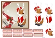 Reindeer waiting for Santa 6x6