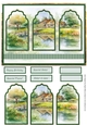 House by the lake panel card A5