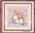 Teddy bears reading lesson