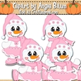 Snowman Ice Skating Girls Clipart
