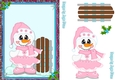 Iceskating Snowman Greeting Card