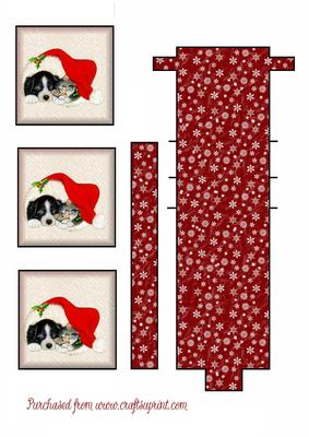 Cute Pet Christmas Waterfall
