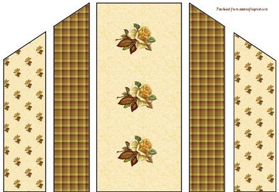 Golden Rose Theatre Fold Card