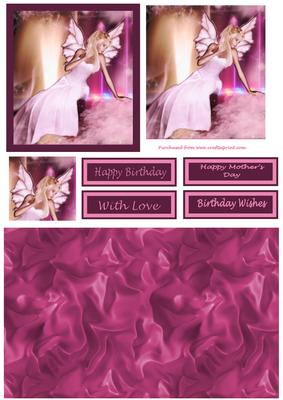 Pink Birthday Fairy