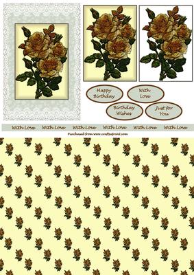 Wax Coated Roses