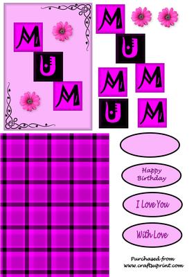 Mum's Pink Birthday