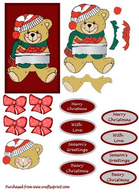 Beary Christmas Teddy