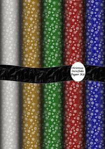 Christmas Snowflakes Paper Kit