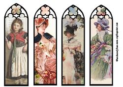 Lady Bookmarks