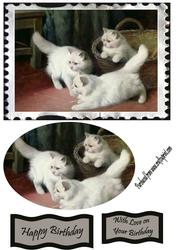 Kitties in a Basket