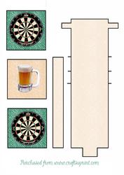 Darts and Beer Waterfall