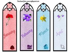 Birthday Bookmarks
