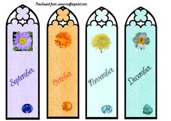 Birthday Bookmarks 2