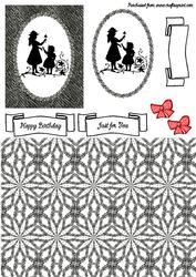 Children Silhouette