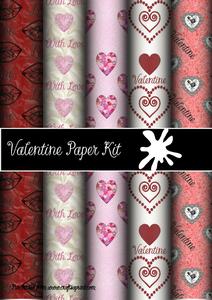 Valentine Paper Kit