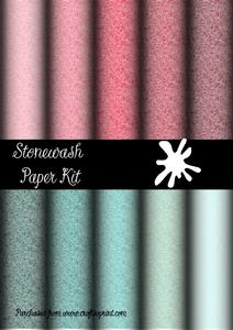 Stonewash Paper Kit