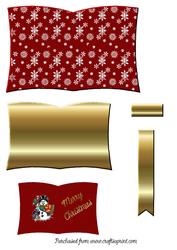 Christmas Snowman Book Sheet