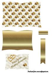 Golden Anniversary Book Sheet