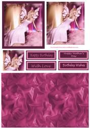 Pink Birthday Fairy